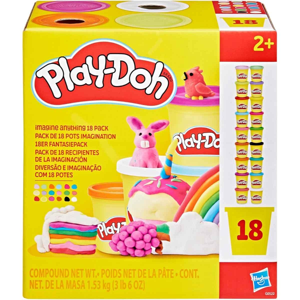 Play-Doh Fantasy Clay Playset Unisex, 3-4 Years, Pack of 18