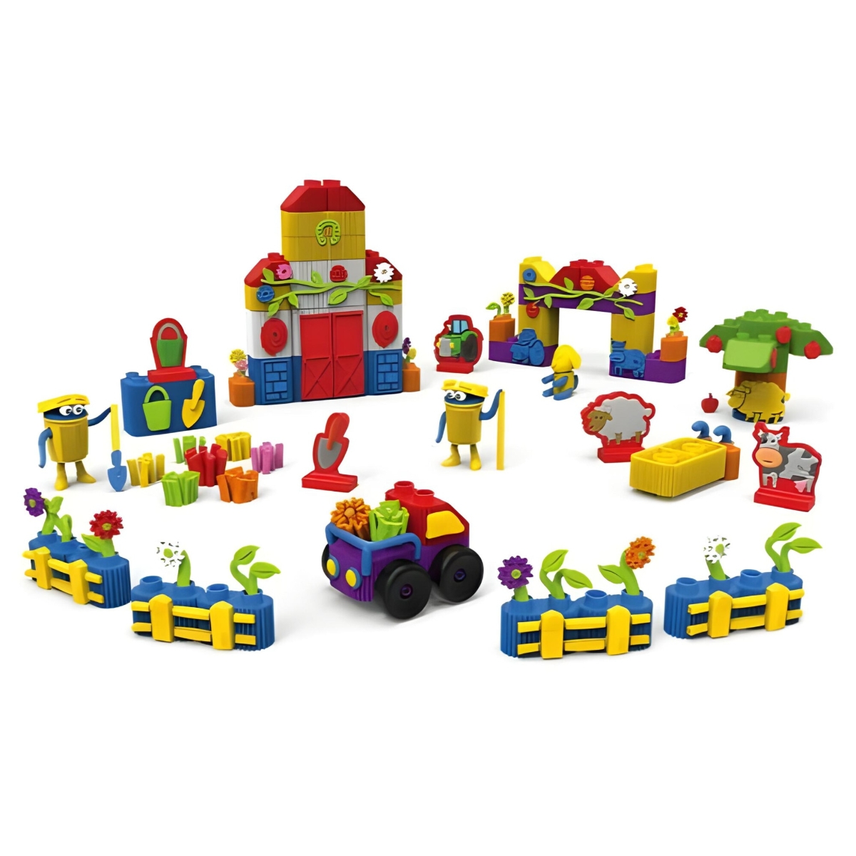 Play-Doh Farm Blocks Playset Unisex, 3-4 Years