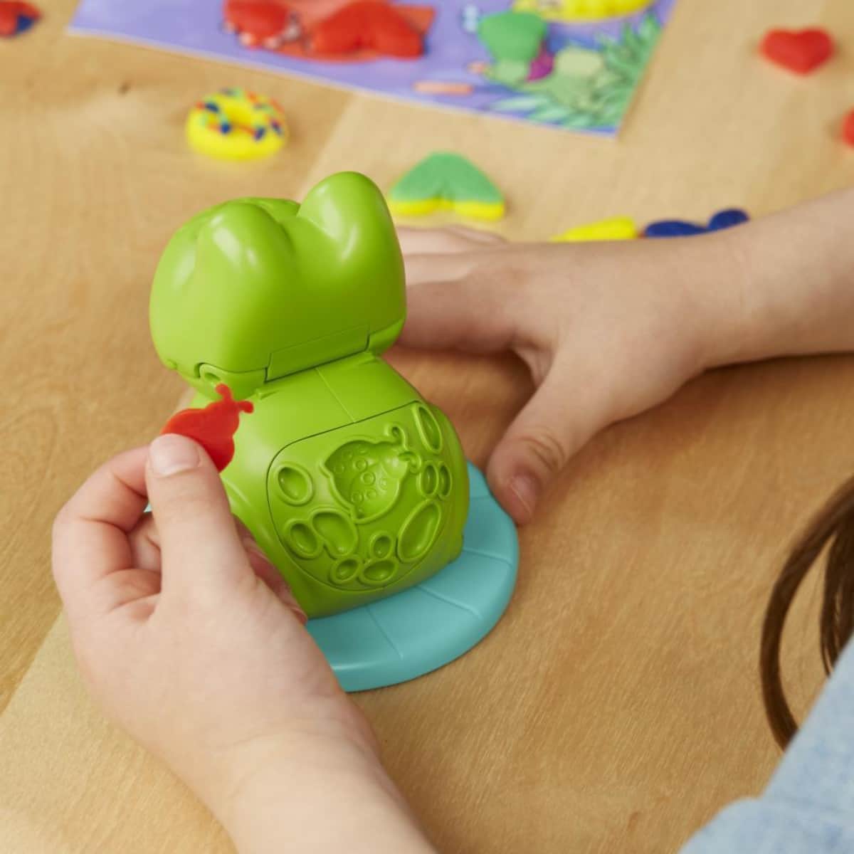 بلاي-دو مجموعة الضفدع وتلوين الصلصال للمبتدئين للجنسين، 3-4 سنوات
