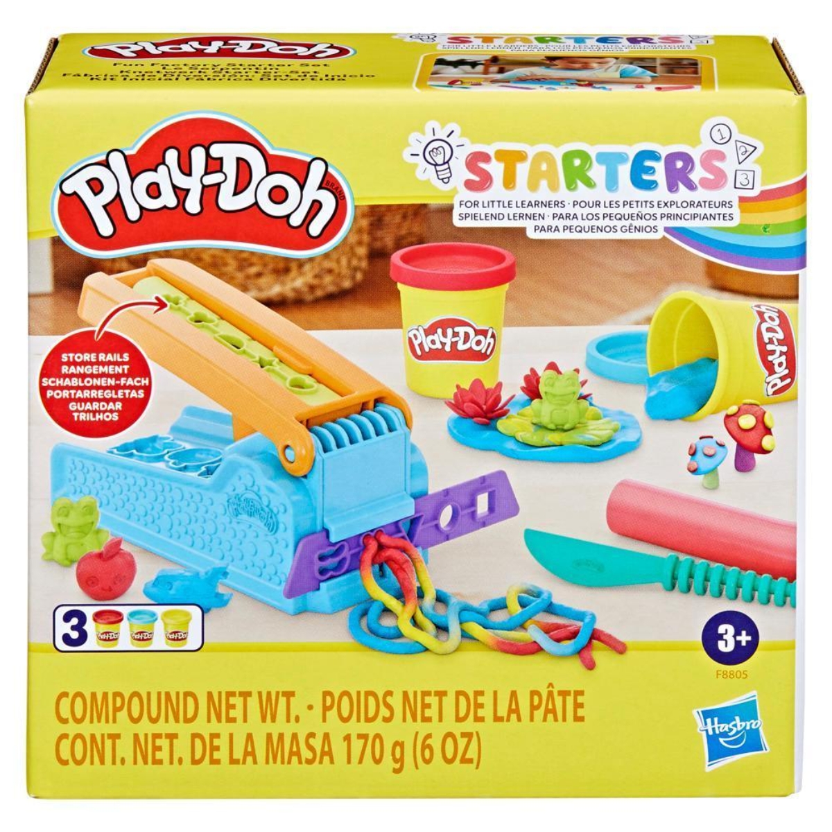 Play-Doh Fun Factory Starter Set Unisex, 3-4 Years