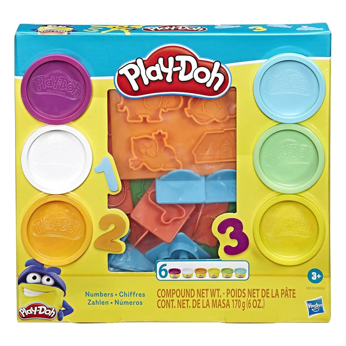 Play-Doh Fundamentals Assorted Starter Set Unisex, 3-4 Years