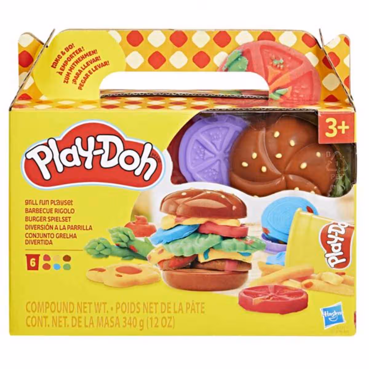 Play-Doh Grill Fun Playset Unisex, 3-4 Years