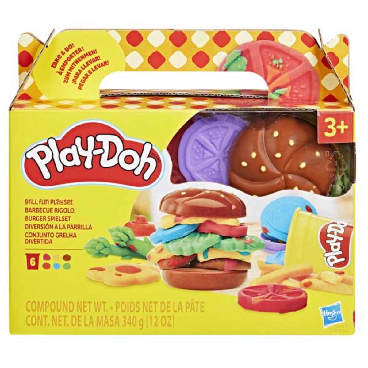 Play-Doh Grill Fun Playset Unisex, 3-4 Years