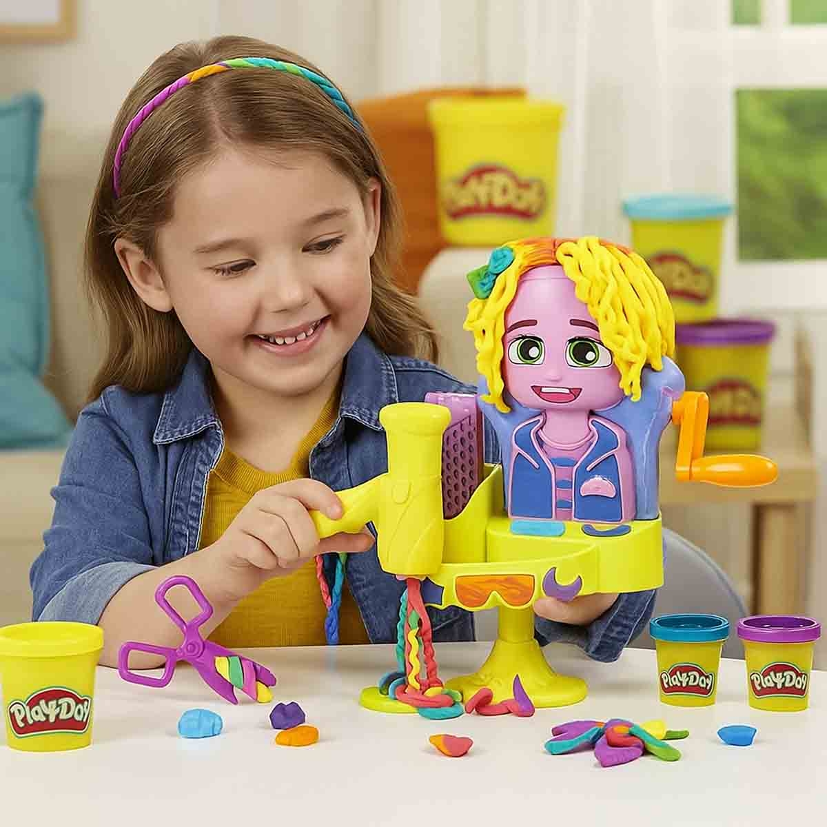 Play-Doh Hair Styling Salon Playset Unisex, 3-4 Years
