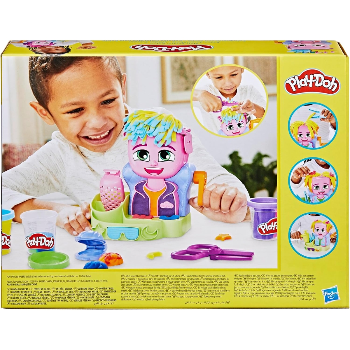 Play-Doh Hair Styling Salon Playset Unisex, 3-4 Years