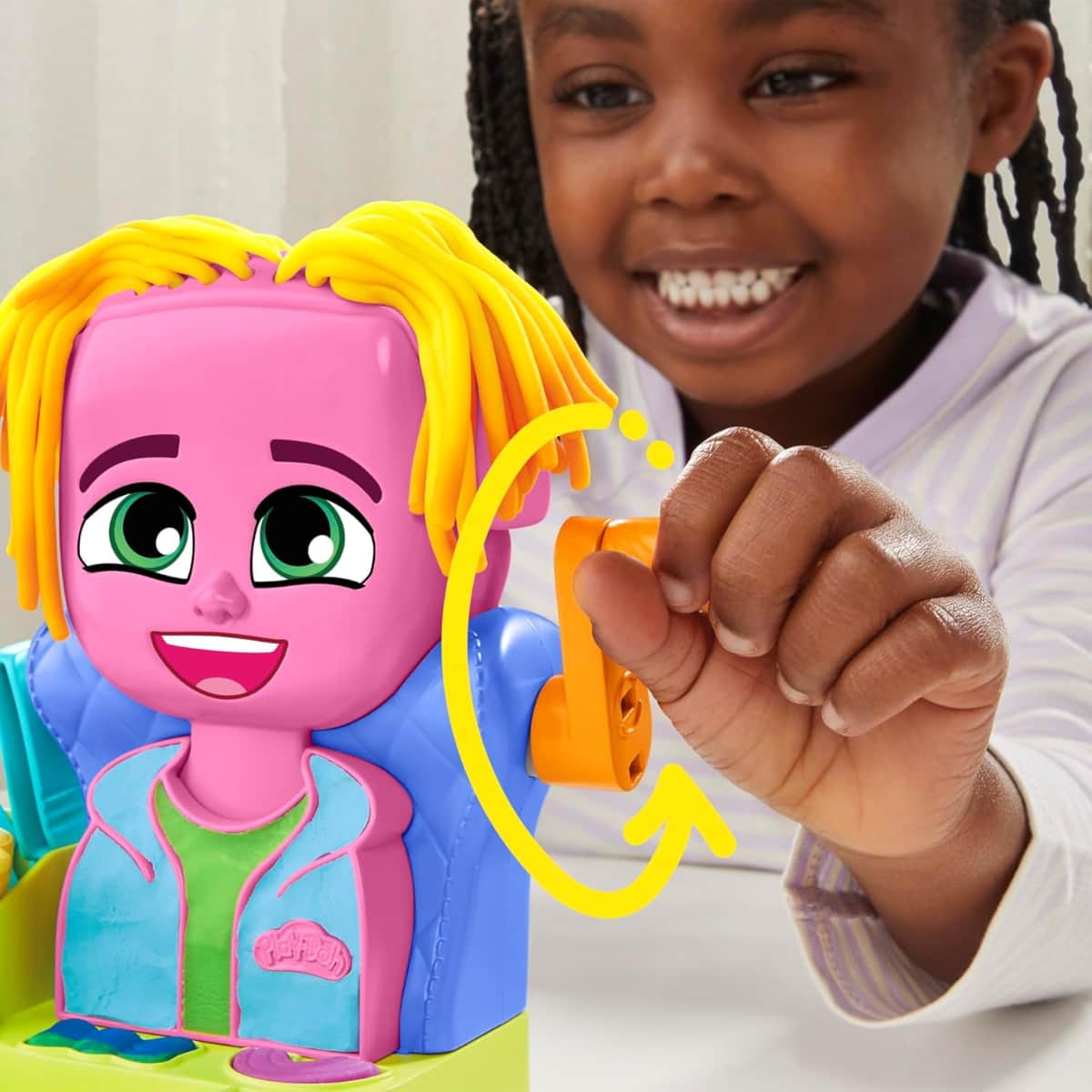 Play-Doh Hair Styling Salon Playset Unisex, 3-4 Years