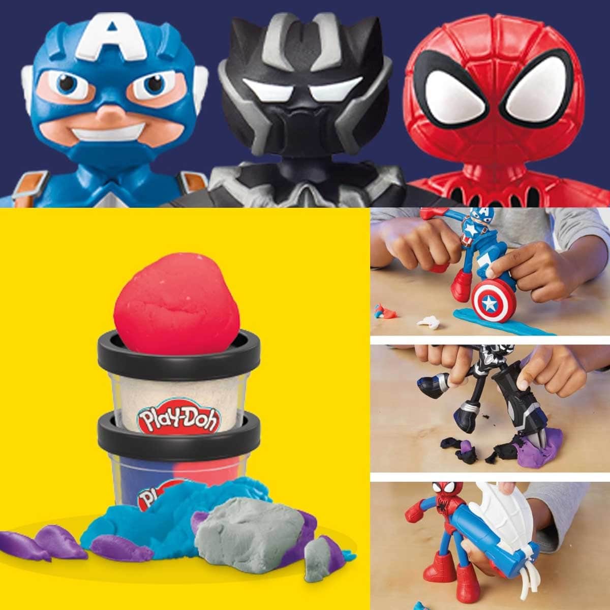 Play-Doh Hero Adventure Modeling Clay Set Unisex, 5-7 Years