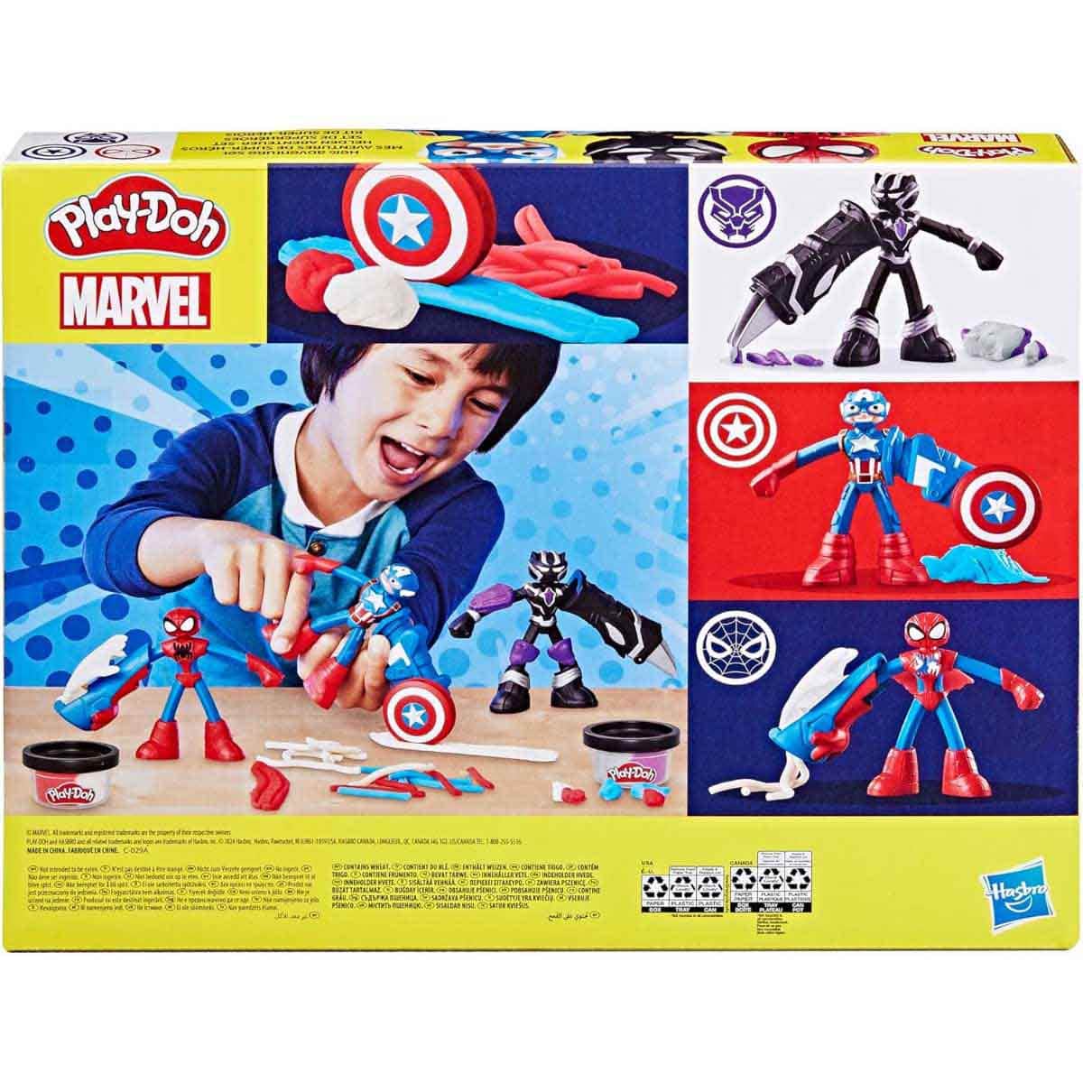 Play-Doh Hero Adventure Modeling Clay Set Unisex, 5-7 Years