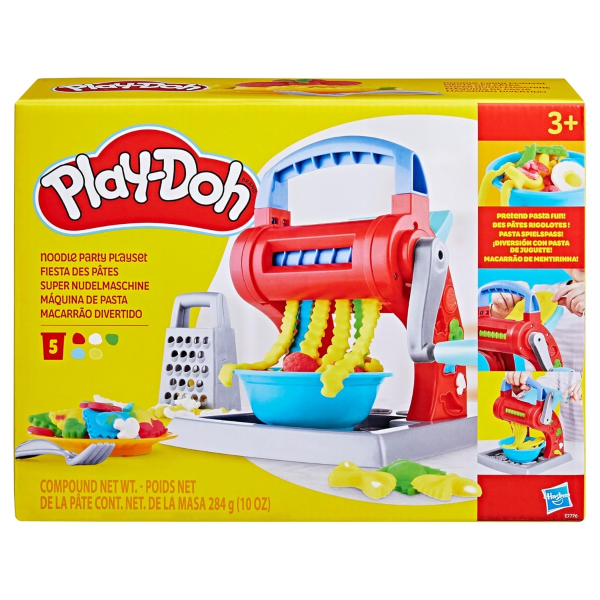 Play-Doh Kitchen Creations Noodle Party Playset Unisex, 3-4 Years