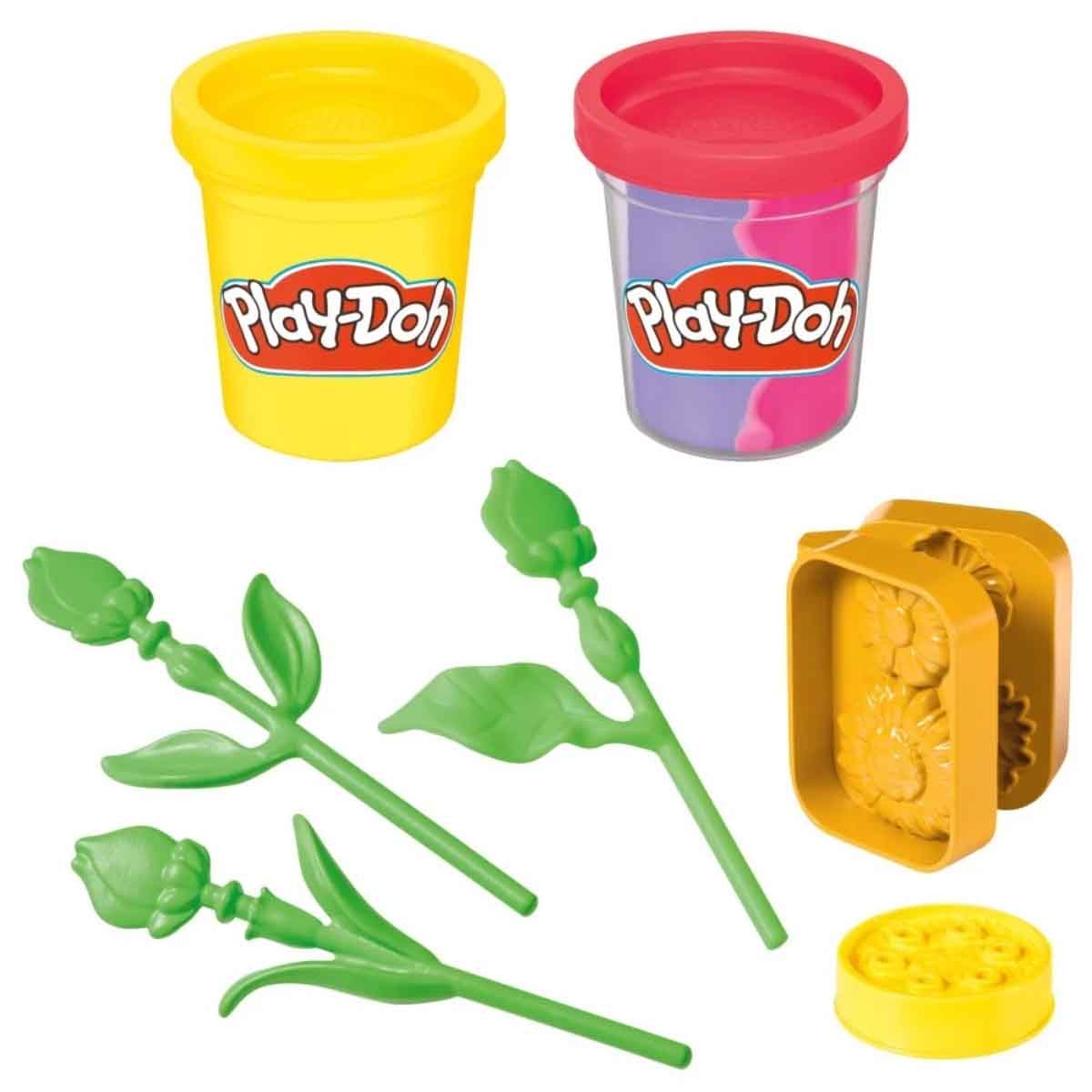 Play-Doh Lil Flowers Sunflowers & Daisies Playset Unisex, 3-4 Years