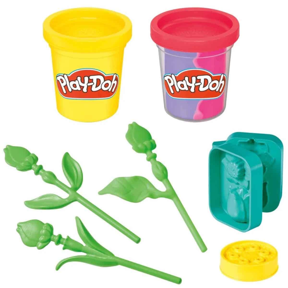 Play-Doh Lil Flowers Tulips & Daffodils Playset Unisex, 3-4 Years