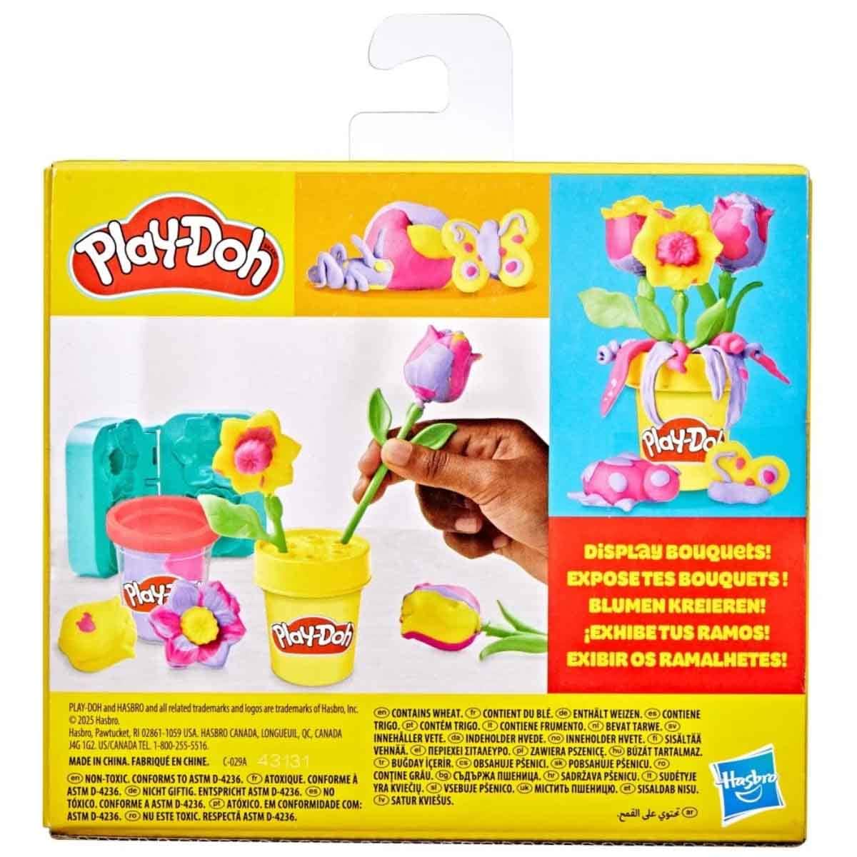 Play-Doh Lil Flowers Tulips & Daffodils Playset Unisex, 3-4 Years
