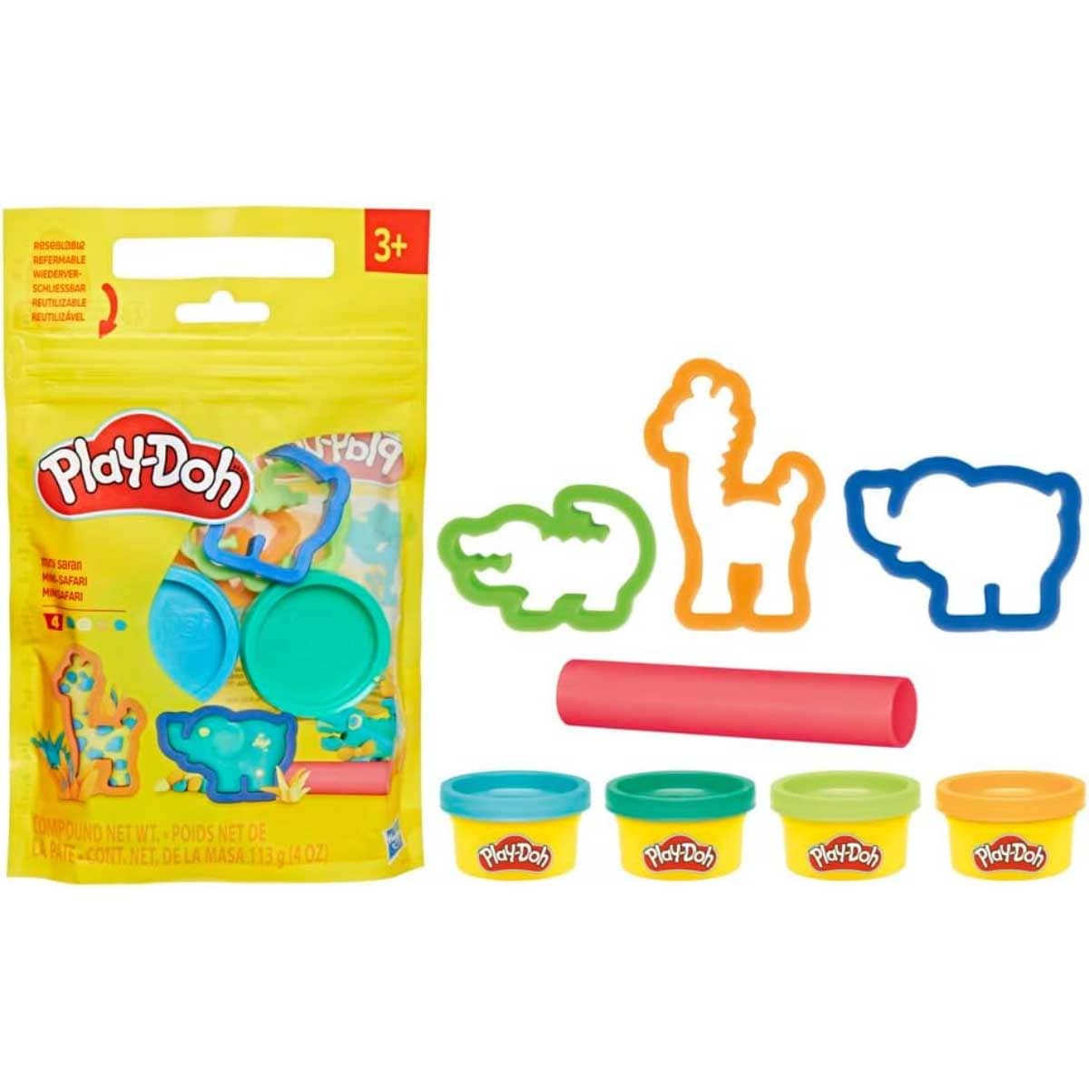 Play-Doh Mini Safari Playset Unisex, 3-4 Years