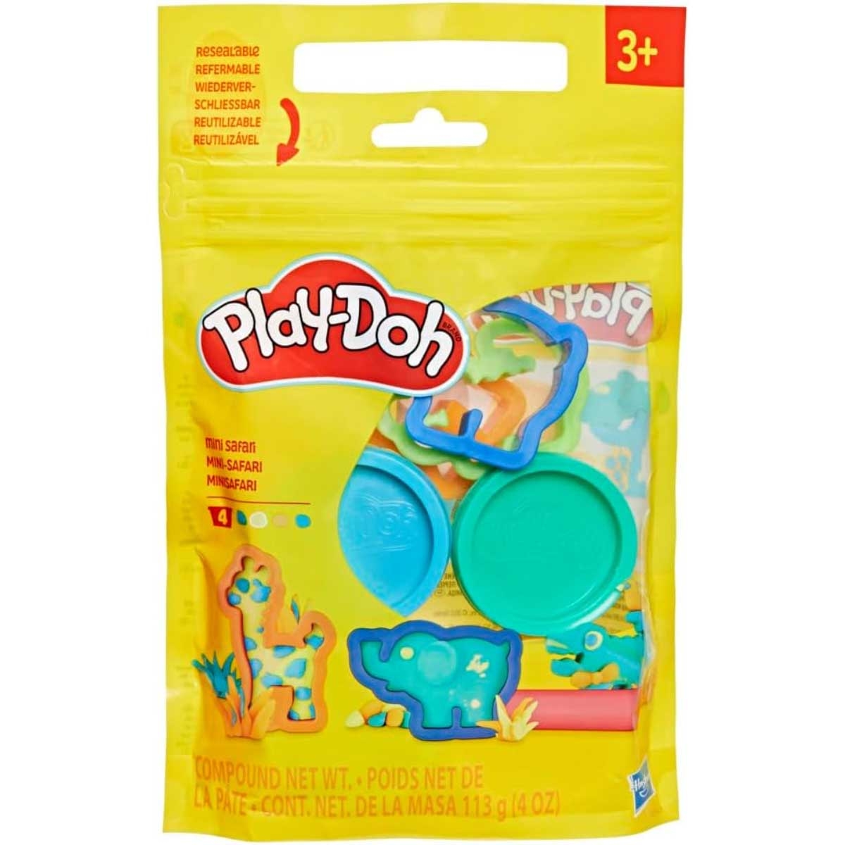 Play-Doh Mini Safari Playset Unisex, 3-4 Years