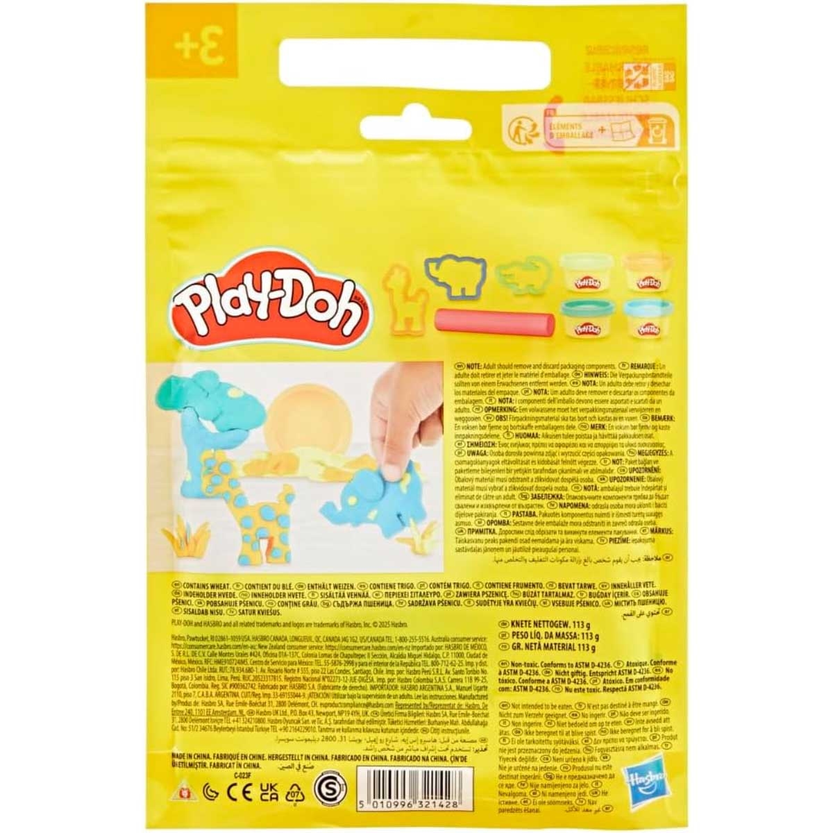Play-Doh Mini Safari Playset Unisex, 3-4 Years
