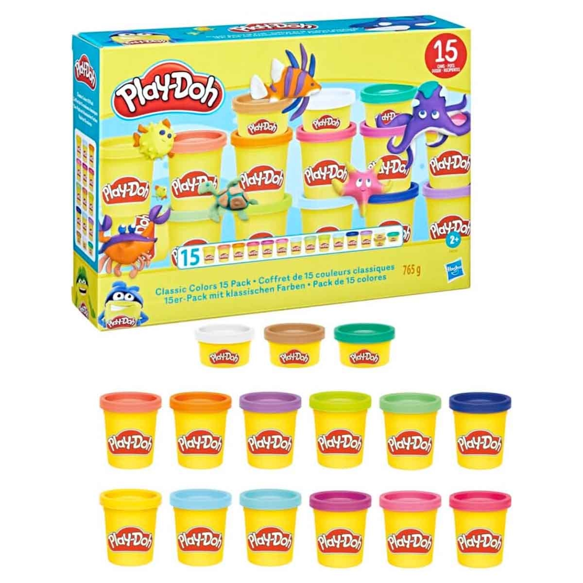 Play-Doh Modeling Compound Set Unisex, 3-4 Years, Pack of 15