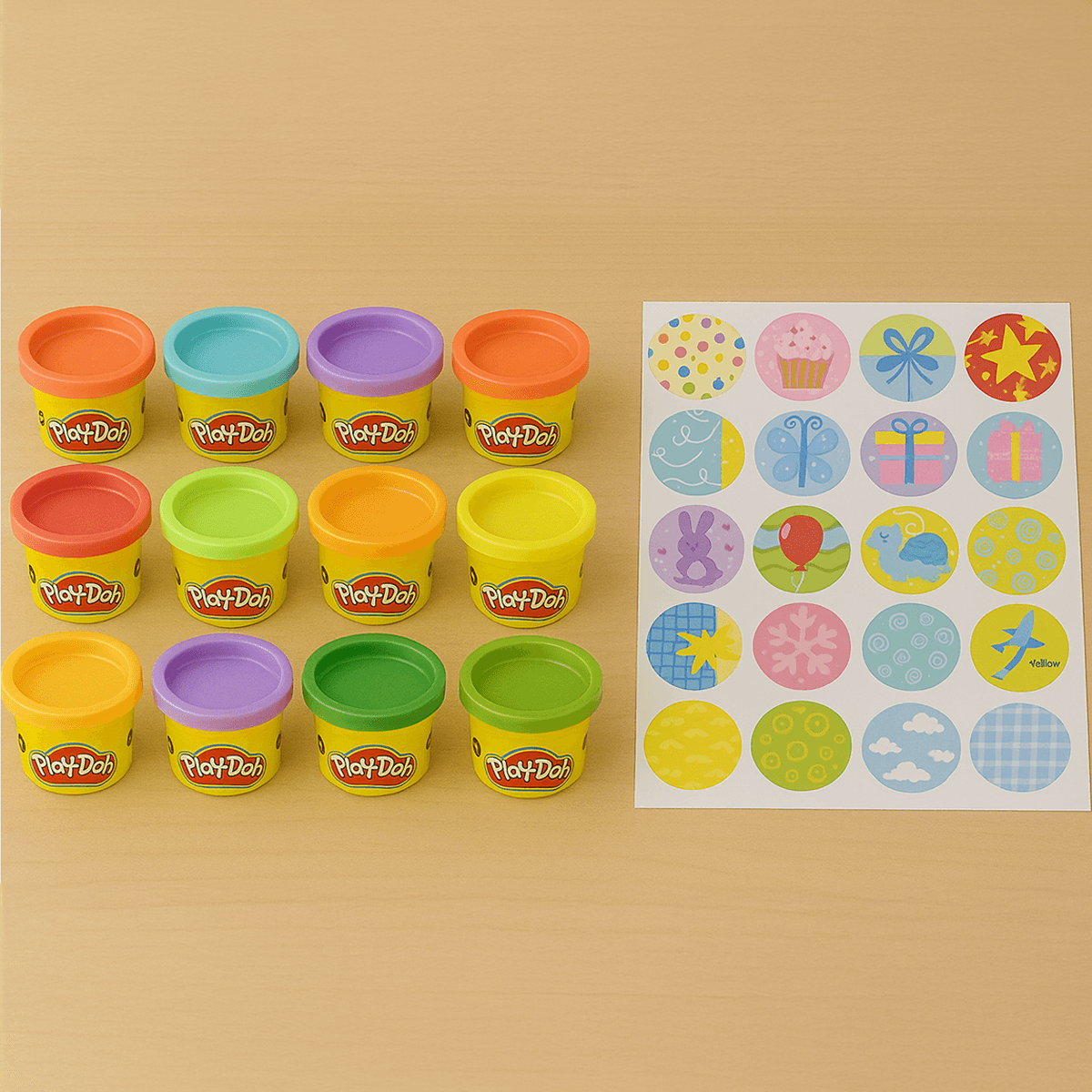 Play-Doh Party Bag Modeling Compound Unisex, 3-4 Years, Pack of 15