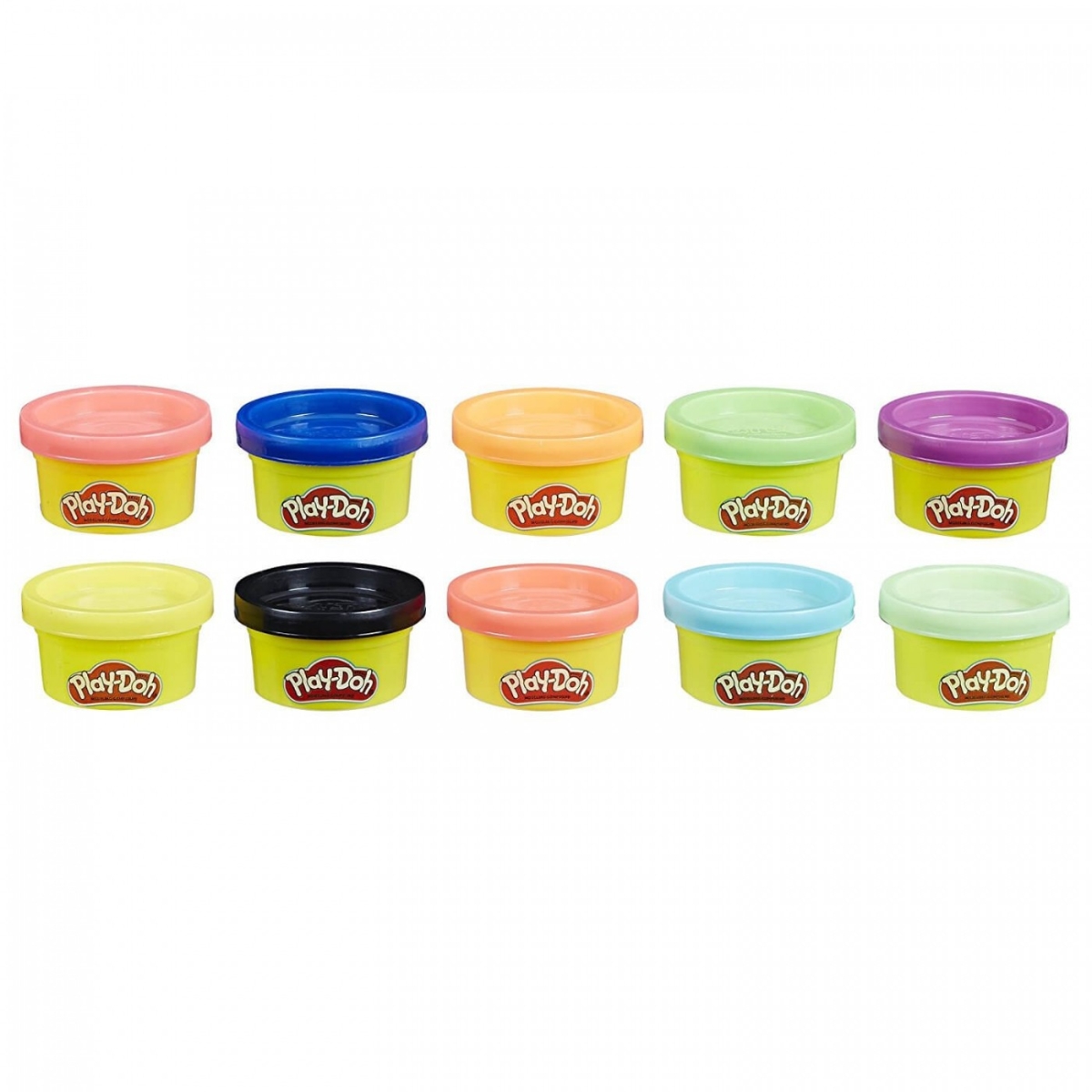 Play-Doh Party Pack Modeling Compound Unisex, 3-4 Years, Pack of 10