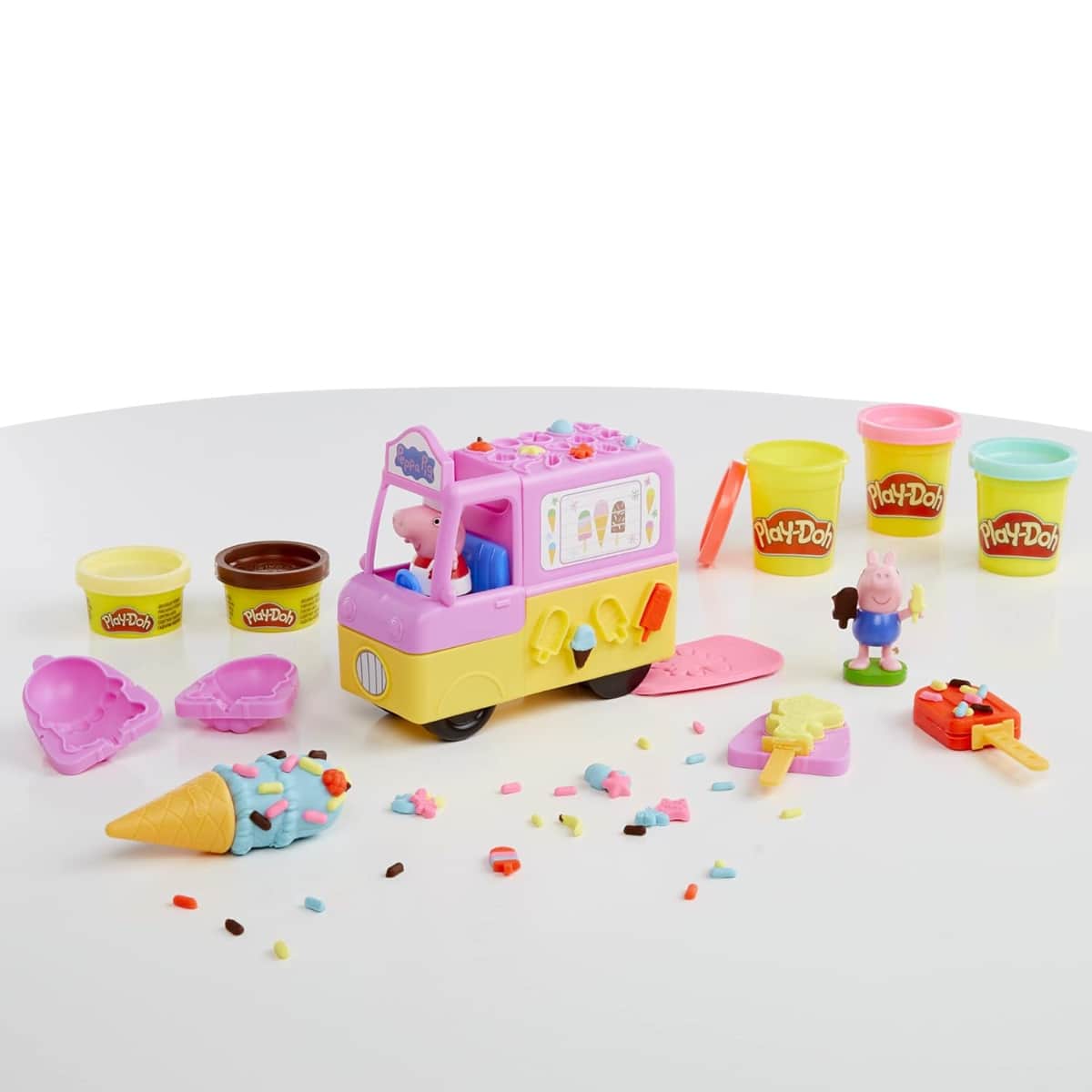 Play-Doh Peppas Ice Cream Playset Unisex, 3-4 Years