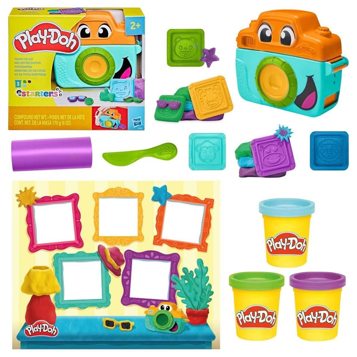 Play-Doh Photo Fun Playset Unisex, 3-4 Years