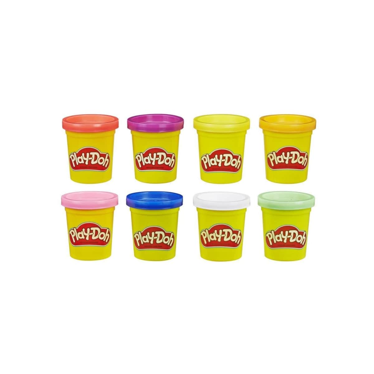 Play-Doh Rainbow Non-Toxic Modeling Compound Unisex, 3-4 Years, Pack of 8