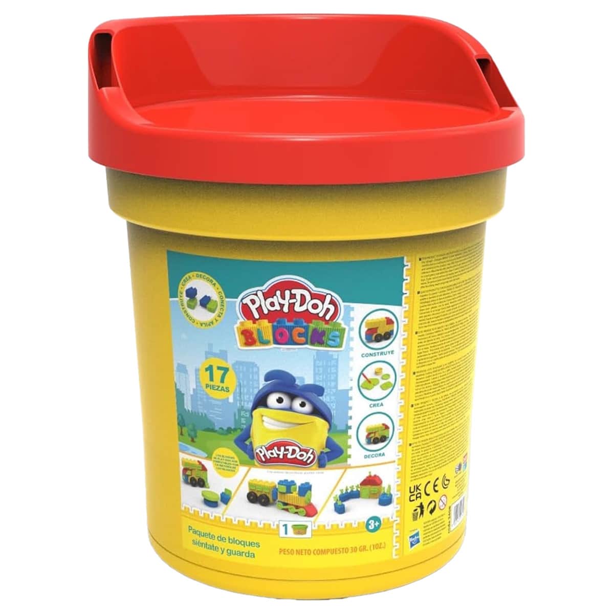 Play-Doh Seat N' Storage Blocks Set Unisex, 3-4 Years