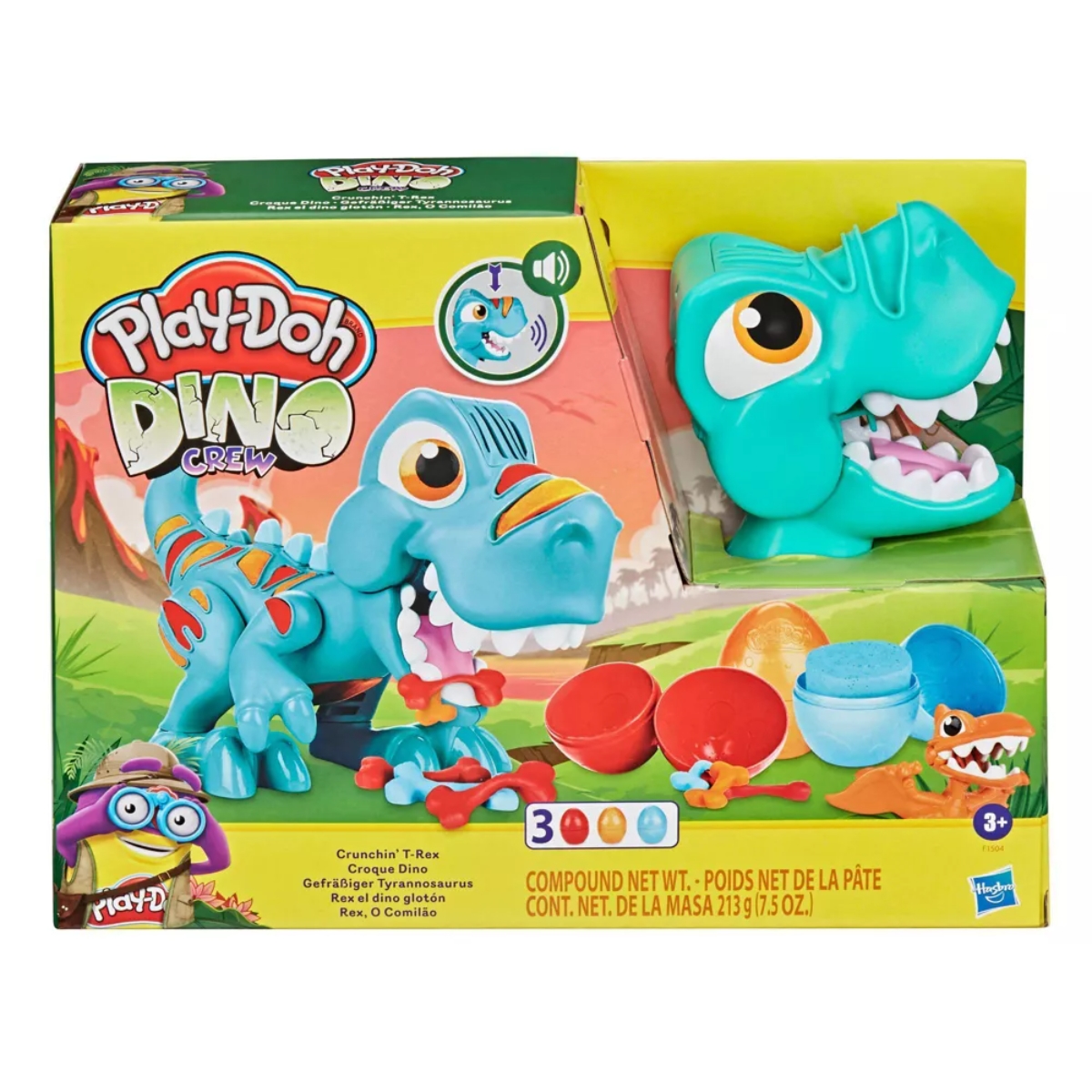 Play-Doh Shredasaurus Rex Dough Set Unisex, 3-4 Years