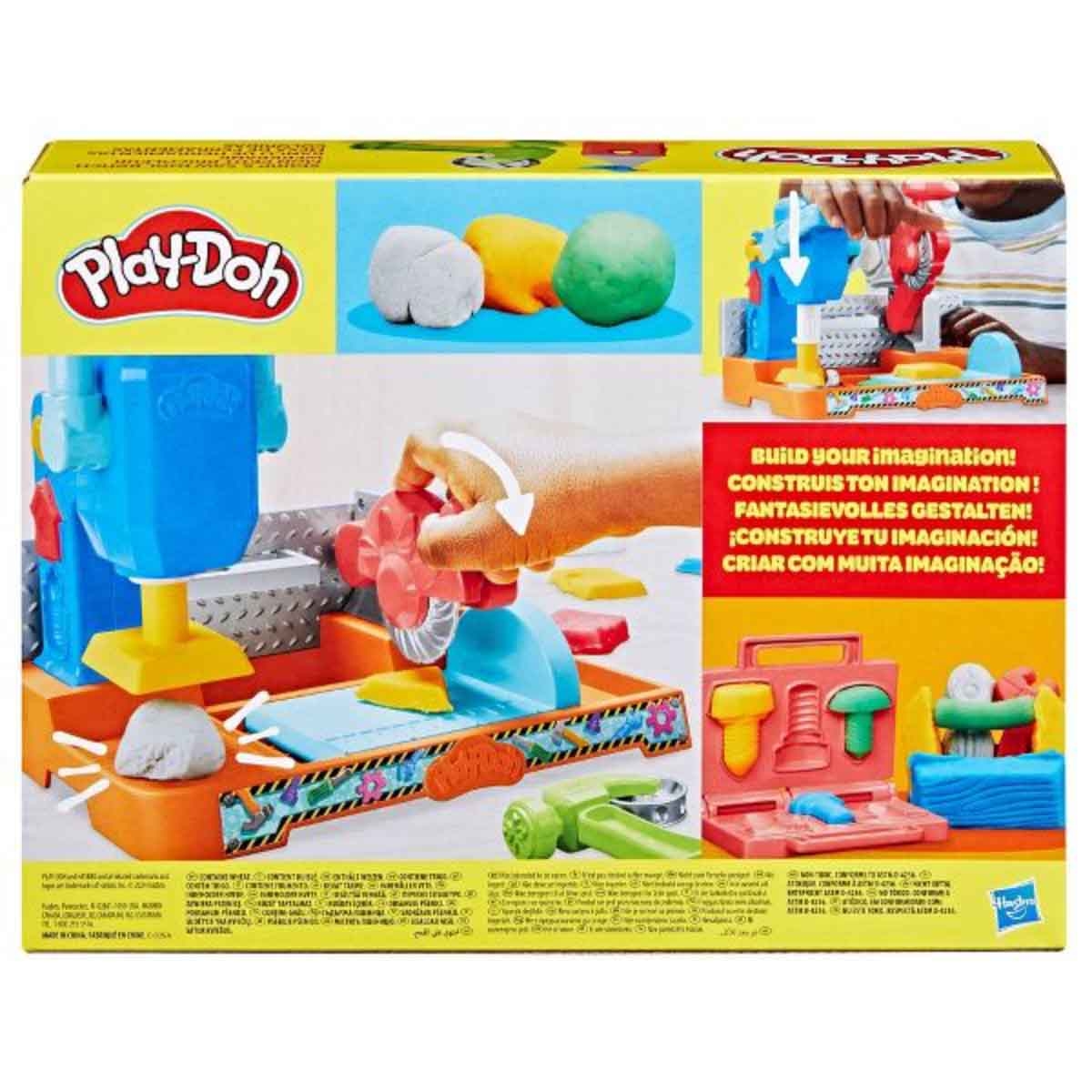 Play-Doh Stamp & Saw Tool Bench Playset Unisex, 3-4 Years
