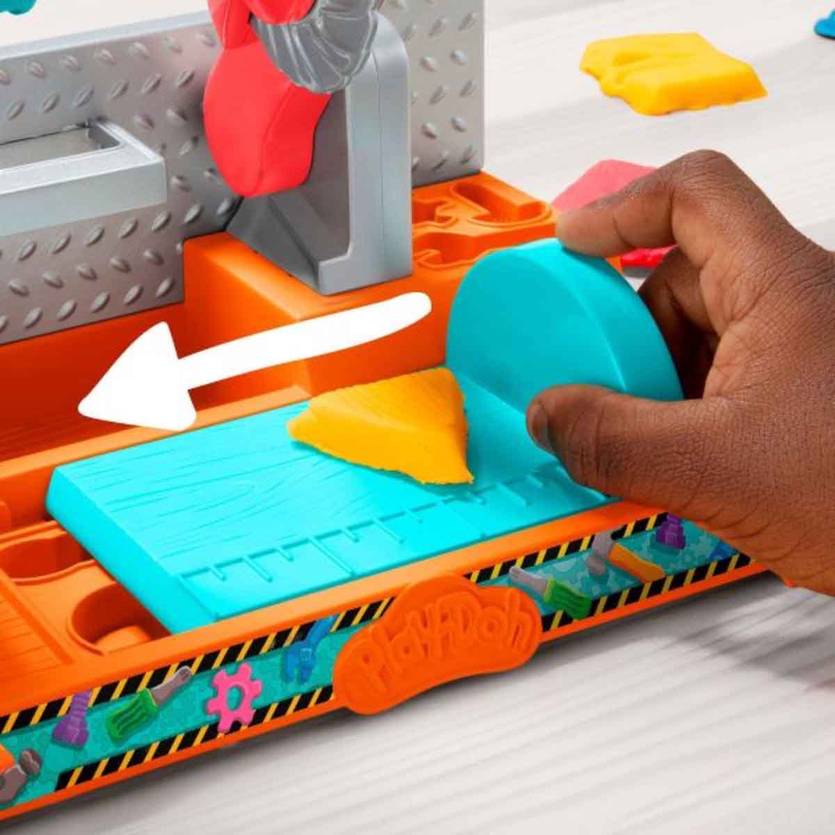 Play-Doh Stamp & Saw Tool Bench Playset Unisex, 3-4 Years