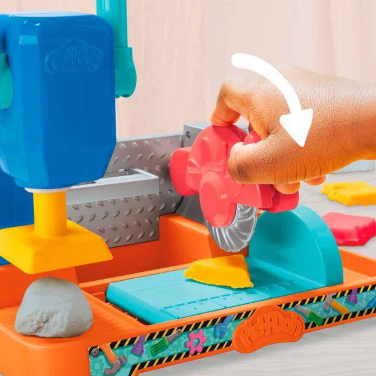 Play-Doh Stamp & Saw Tool Bench Playset Unisex, 3-4 Years