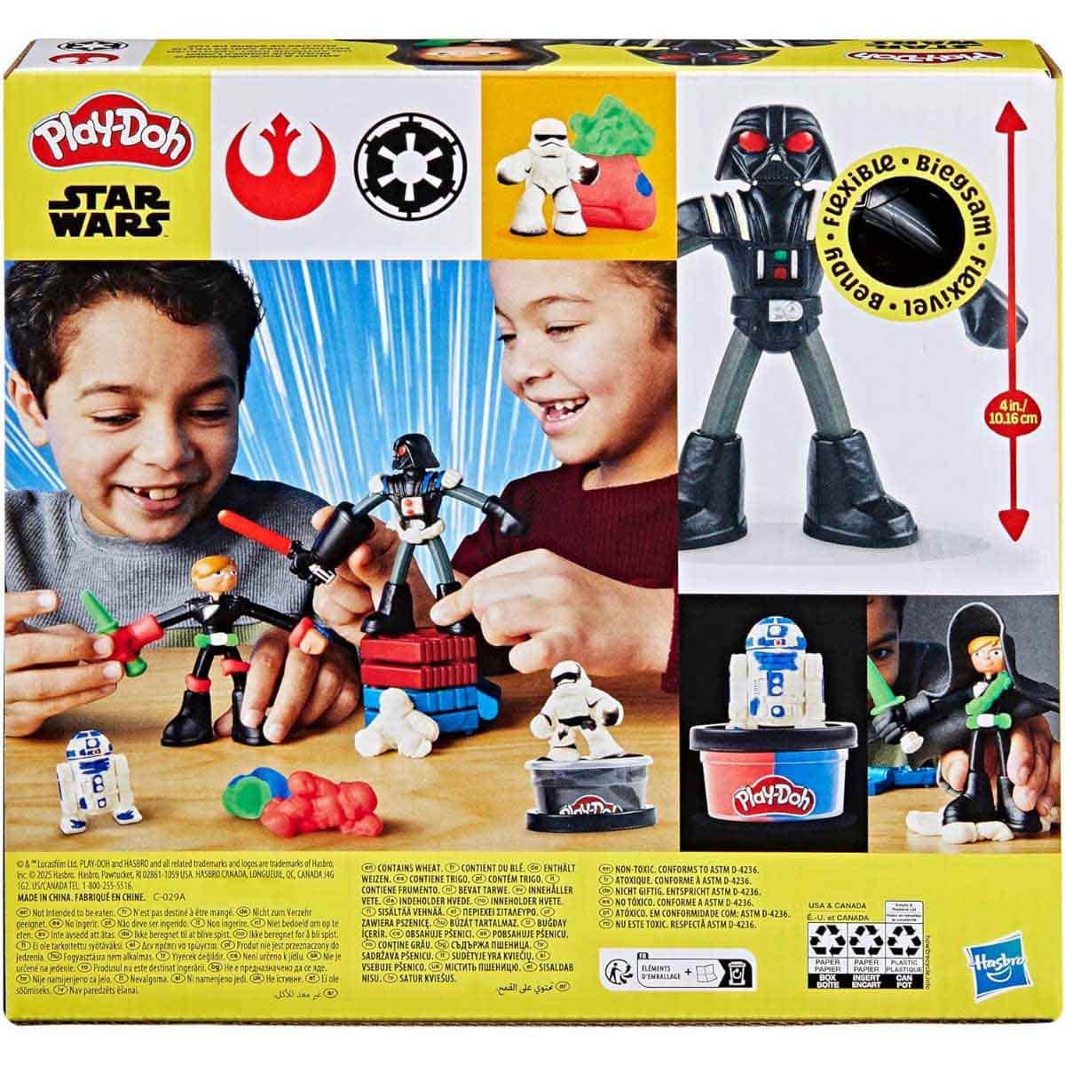 Play-Doh Star Wars Squish & Slice Lightsabers Playset Unisex, 5-7 Years