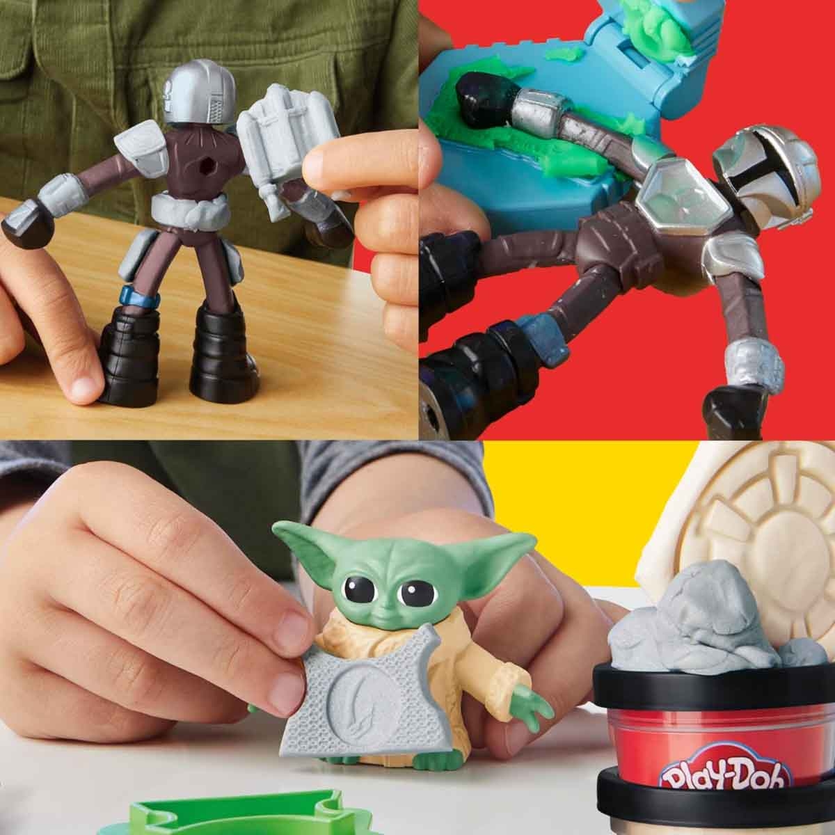 Play-Doh Star Wars The Mandalorian Launching Speeder Playest Unisex, 5-7 Years