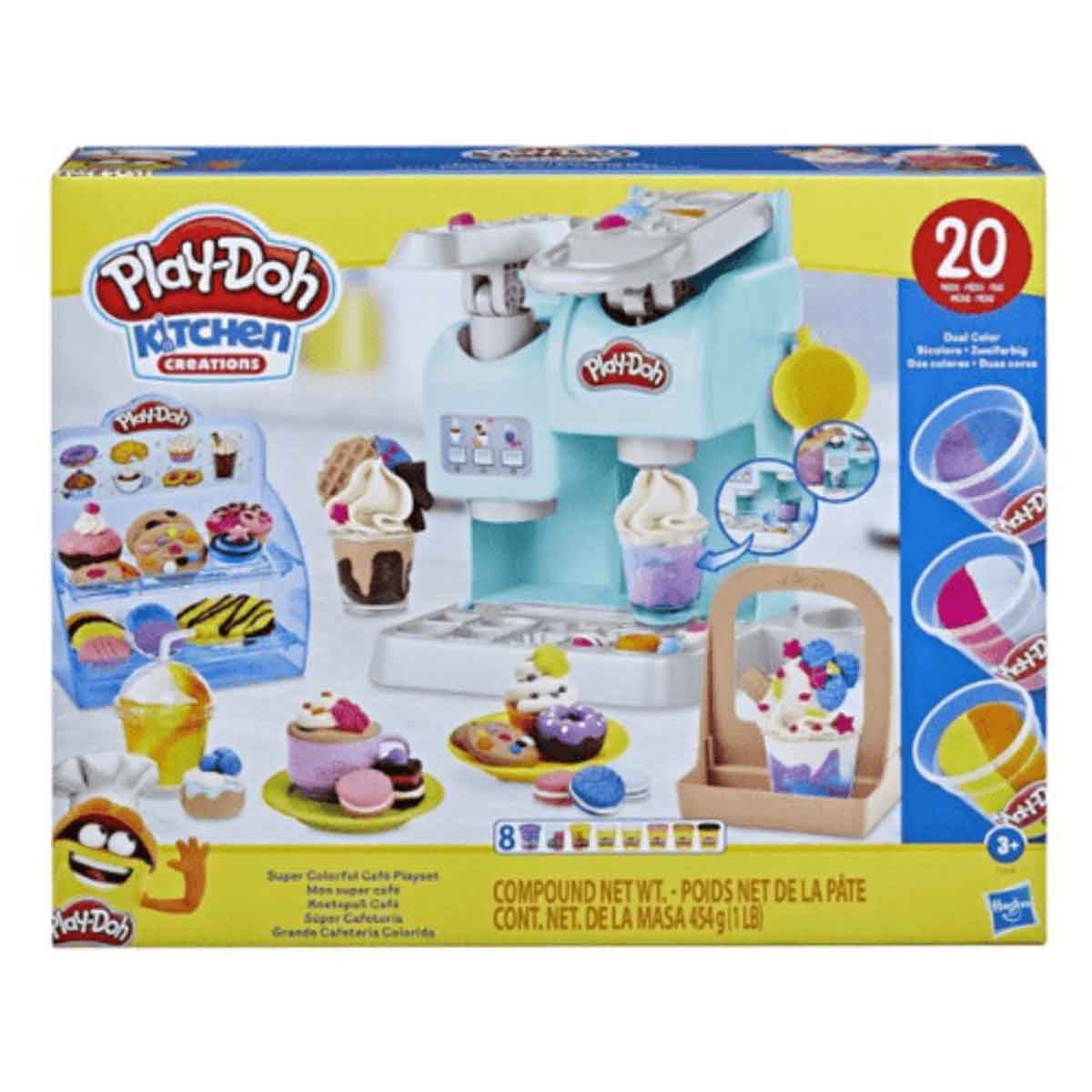 Play-Doh Super Colorful Cafe Playset Unisex, 3-4 Years