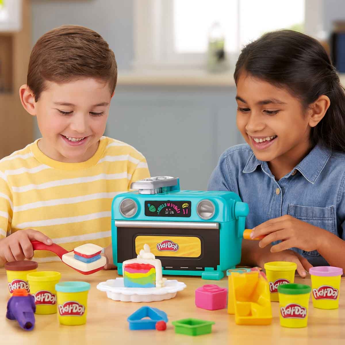 Play-Doh Super Slice Cake Playset Unisex, 3-4 Years
