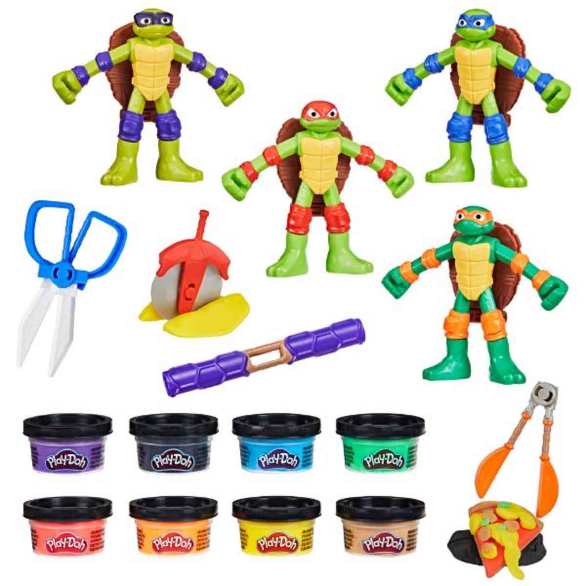 Play-Doh Teenage Mutant Ninja Turtles Cowabunga Creation Playset Unisex, 5-7 Years