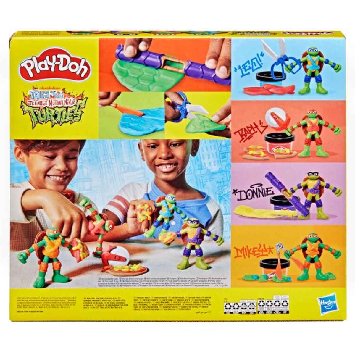Play-Doh Teenage Mutant Ninja Turtles Cowabunga Creation Playset Unisex, 5-7 Years
