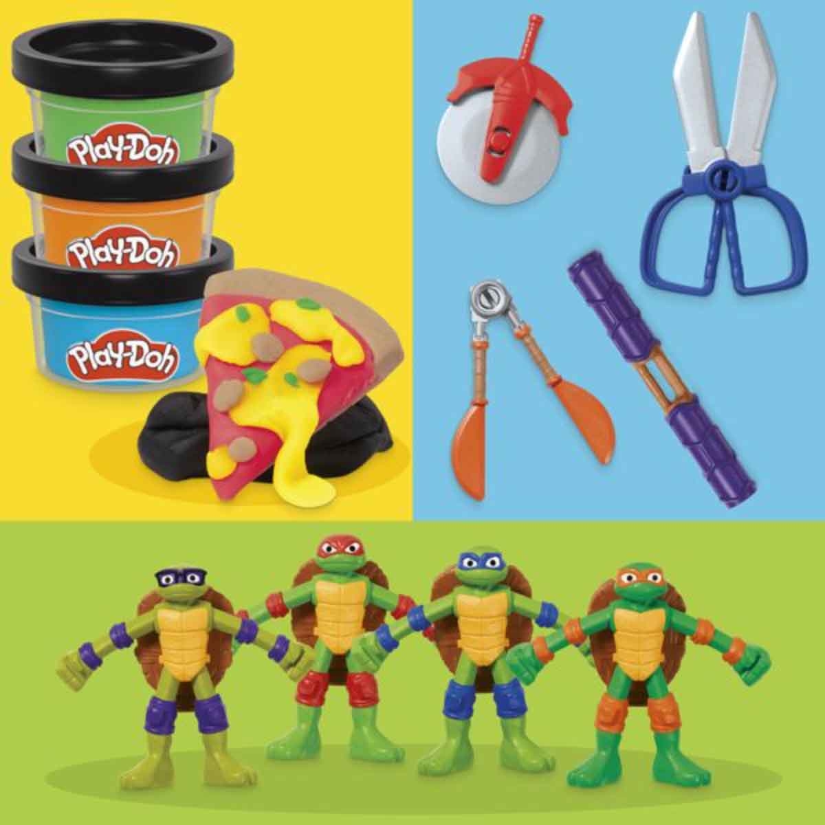 Play-Doh Teenage Mutant Ninja Turtles Cowabunga Creation Playset Unisex, 5-7 Years