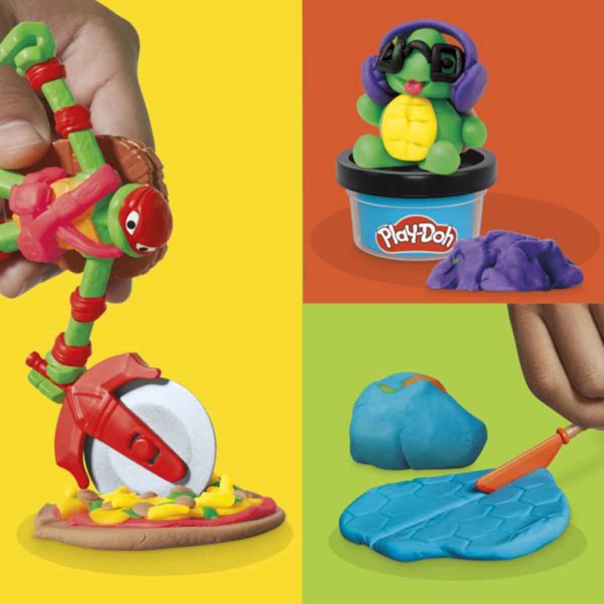 Play-Doh Teenage Mutant Ninja Turtles Cowabunga Creation Playset Unisex, 5-7 Years