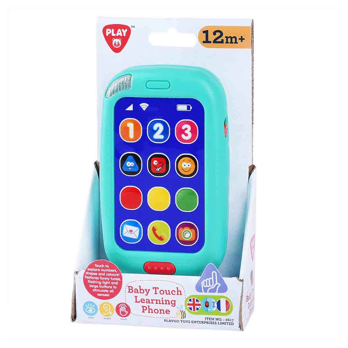 بلاي جو هاتف تعليمي موسيقي للّمس للرضع عمر 0-2 سنوات