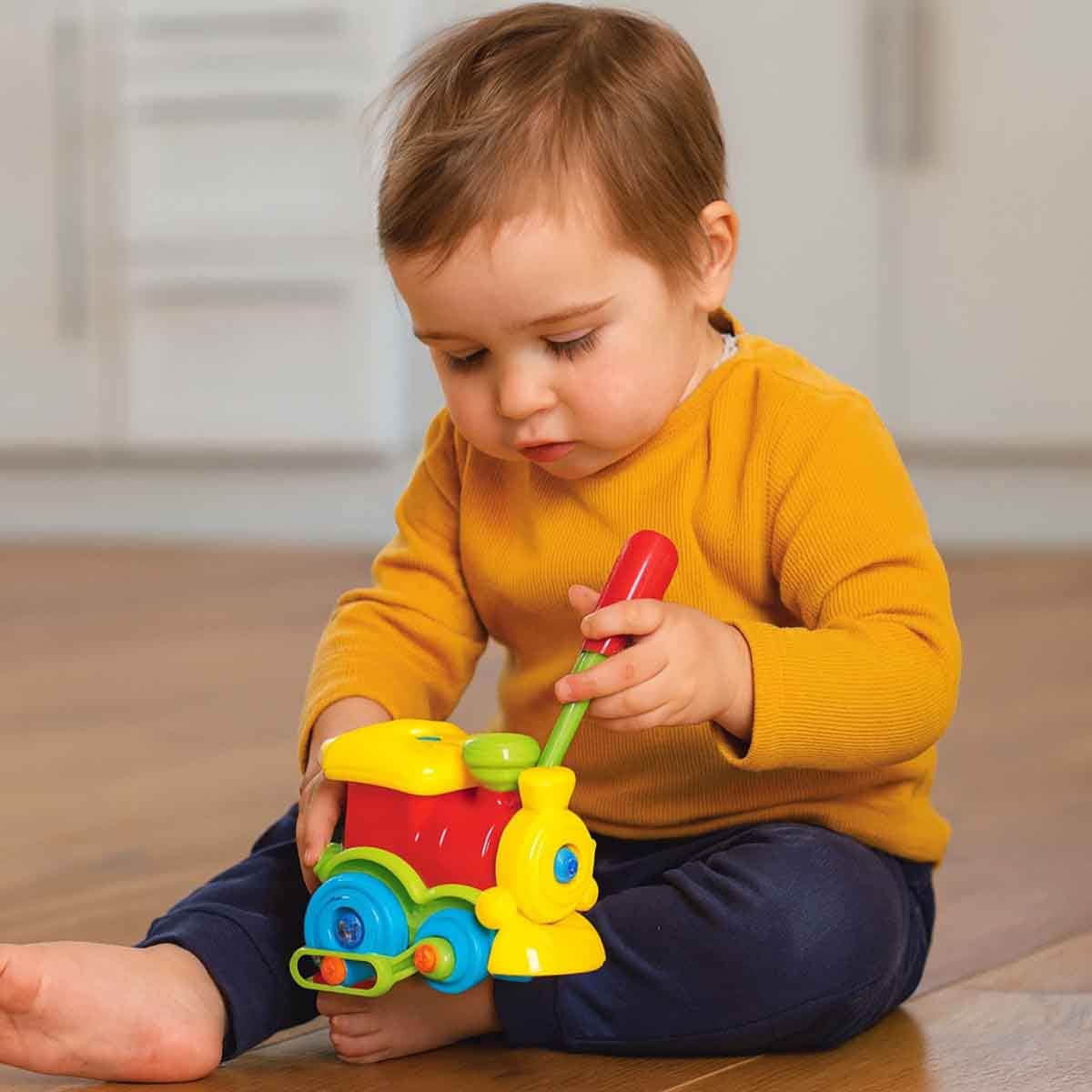 Play Go Junior Mechanic Train Unisex, 3-4 Years