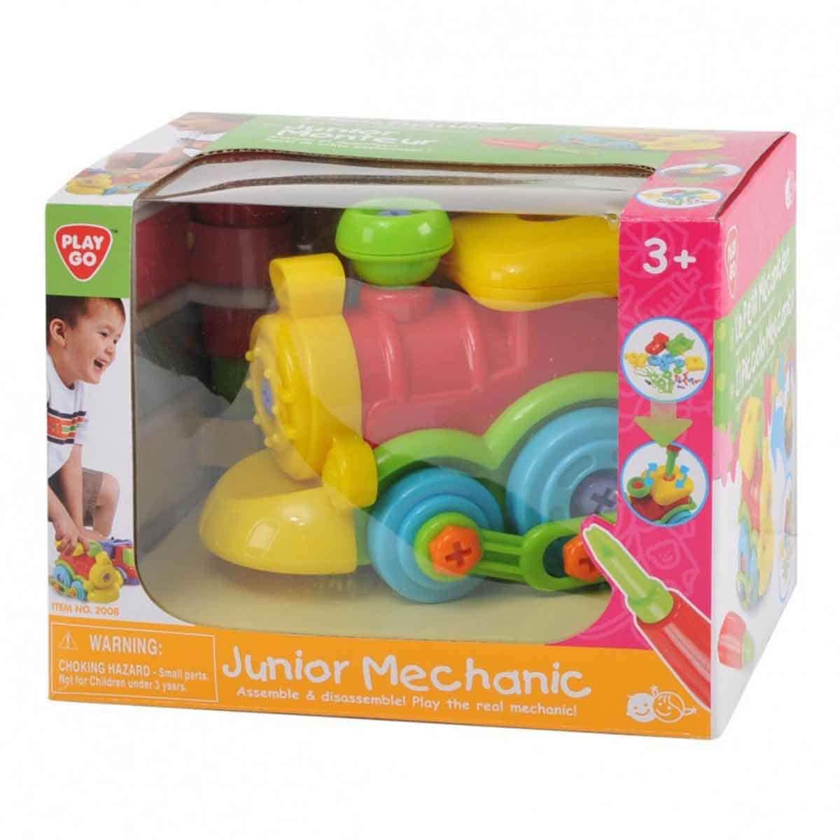 Play Go Junior Mechanic Train Unisex, 3-4 Years