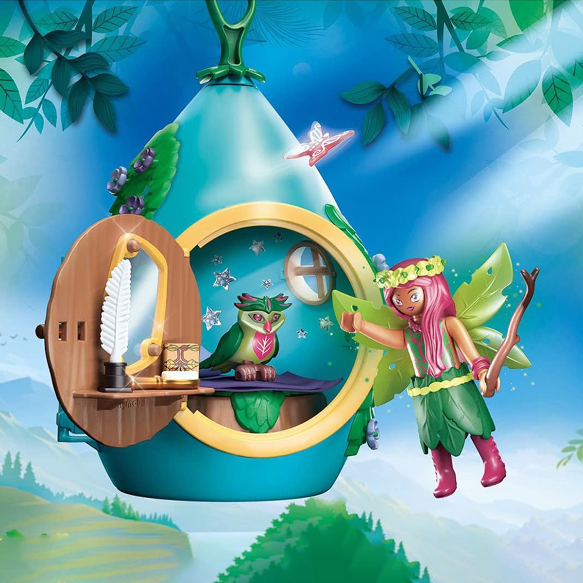 Playmobil Adventures of Ayuma Fairy Hut Playset Unisex, 8-10 Years