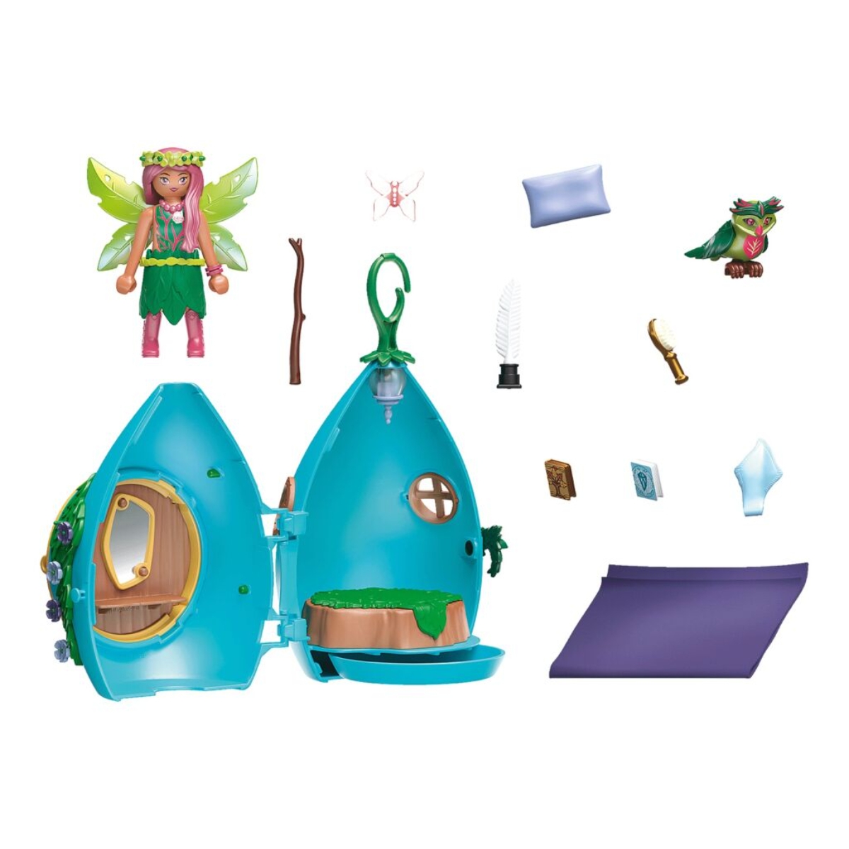 Playmobil Adventures of Ayuma Fairy Hut Playset Unisex, 8-10 Years