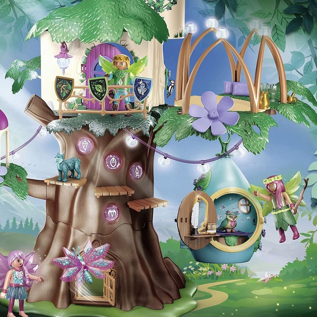 Playmobil Adventures of Ayuma Fairy Hut Playset Unisex, 8-10 Years