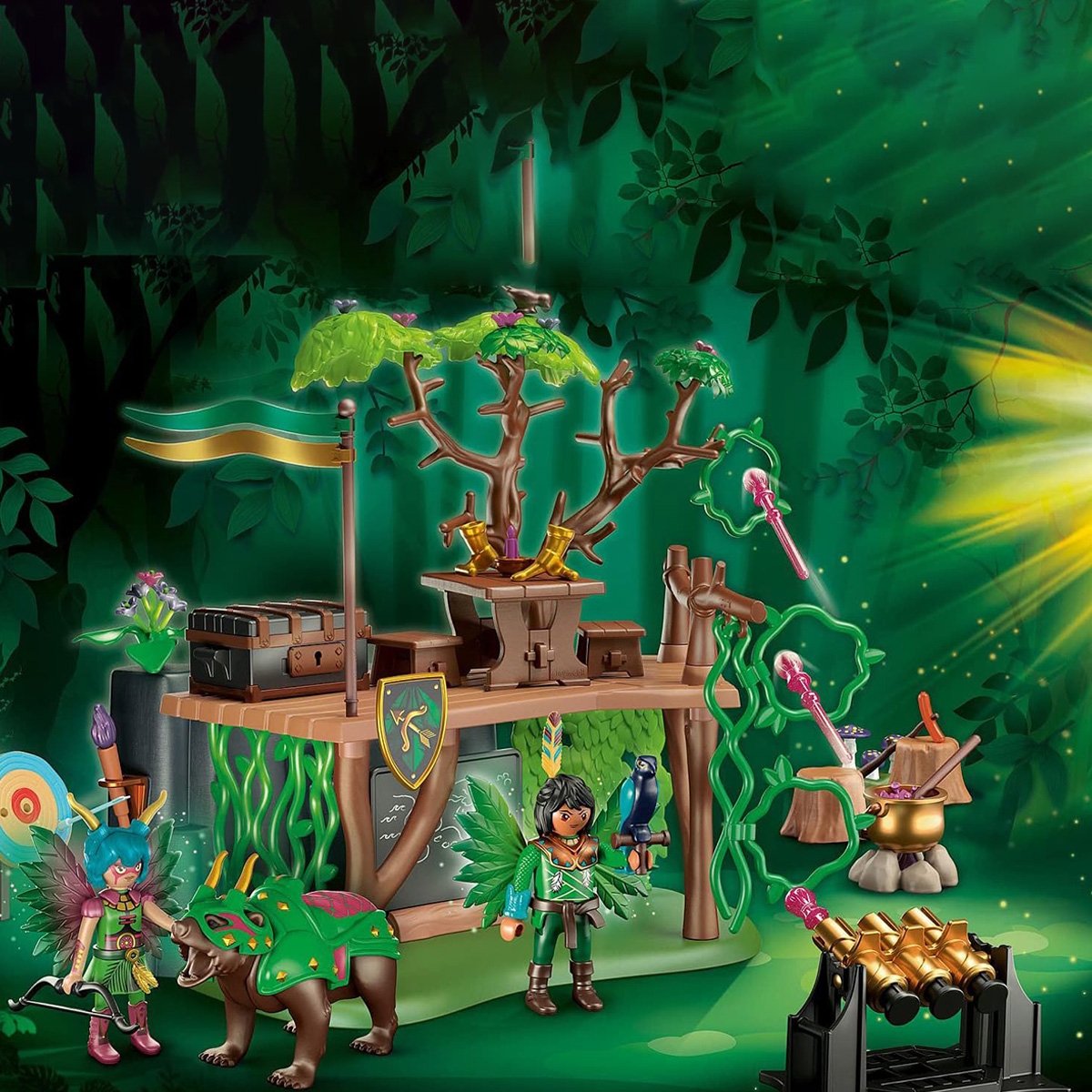 Playmobil Adventures of Ayuma Training Camp Playset Unisex, 8-10 Years