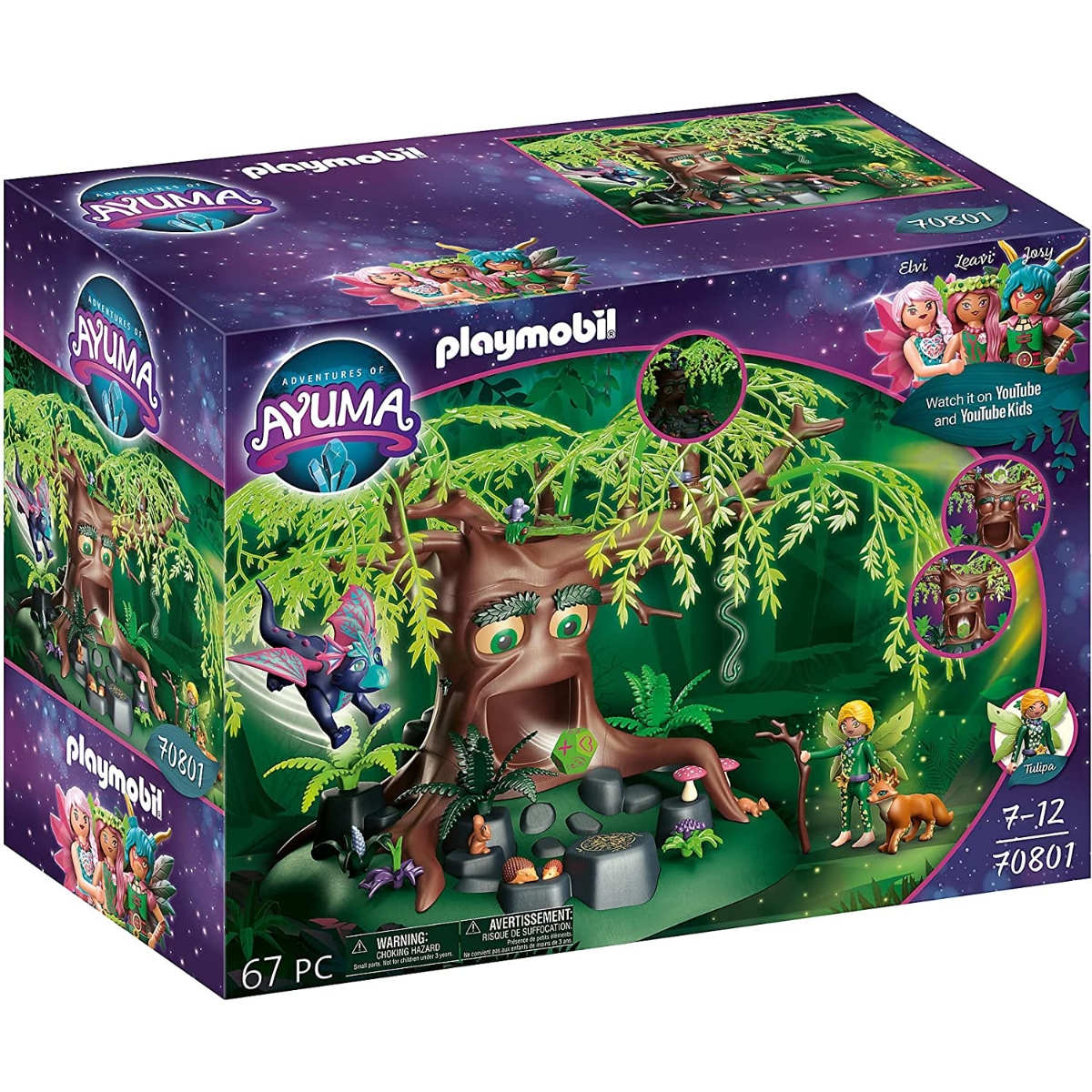 Playmobil Adventures of Ayuma Tree of Wisdom Playset Unisex, 8-10 Years