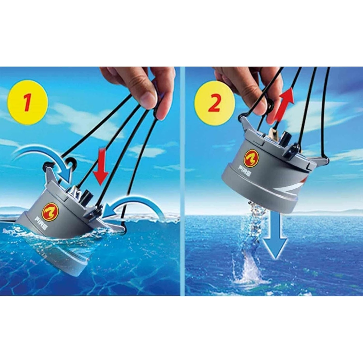 بلاي موبيل مجموعة مهمة إنقاذ من الحرائق من سيتي أكشن للجنسين، 5-7 سنوات