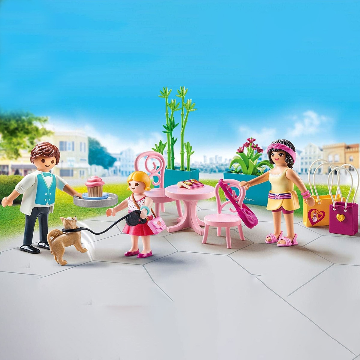 بلاي موبيل سيتي لايف استراحة قهوة للجنسين، 5-7 سنوات