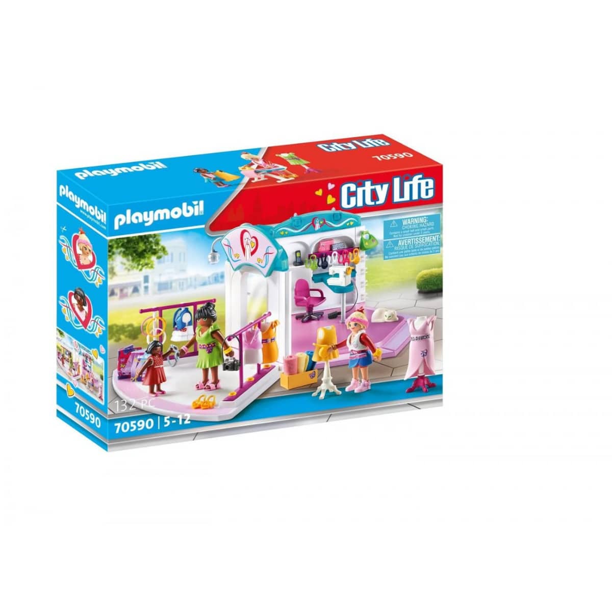 Playmobil City Life Fashion Design Studio Playset Unisex, 5-7 Years