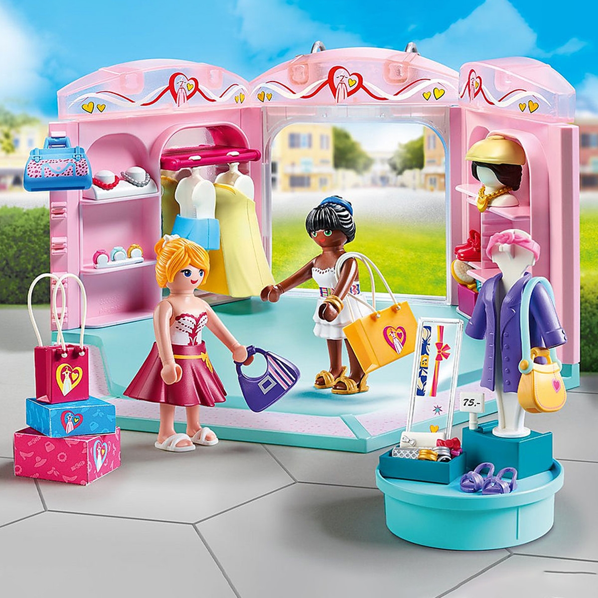 بلاي موبيل سيتي لايف متجر الأزياء للجنسين، 5-7 سنوات